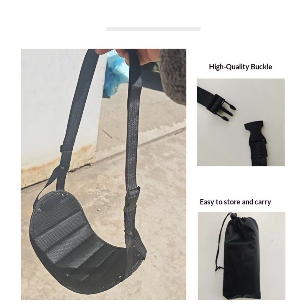 2-Pack Airplane Travel Footrest Hammock - Perfect Airplane Foot Hammock to view 4
