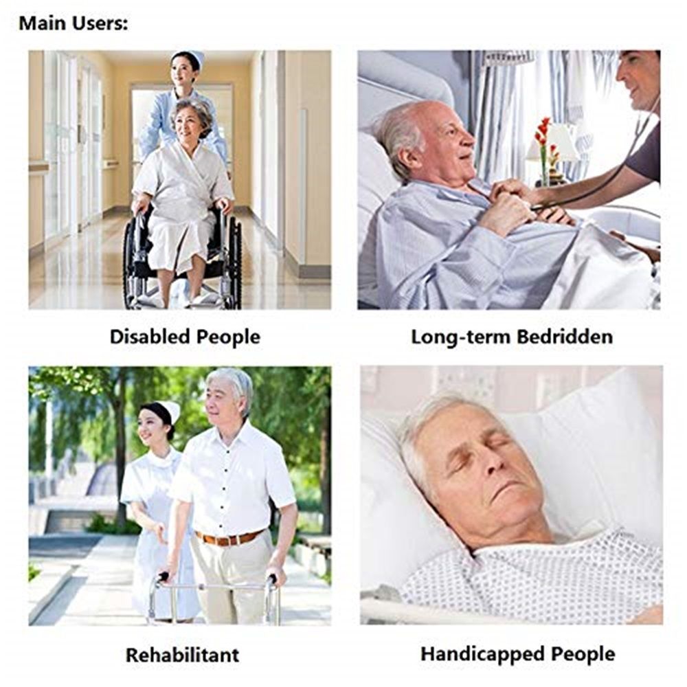 31.5 Inch Padded Bed Transfer Nursing Sling for Patient view 4