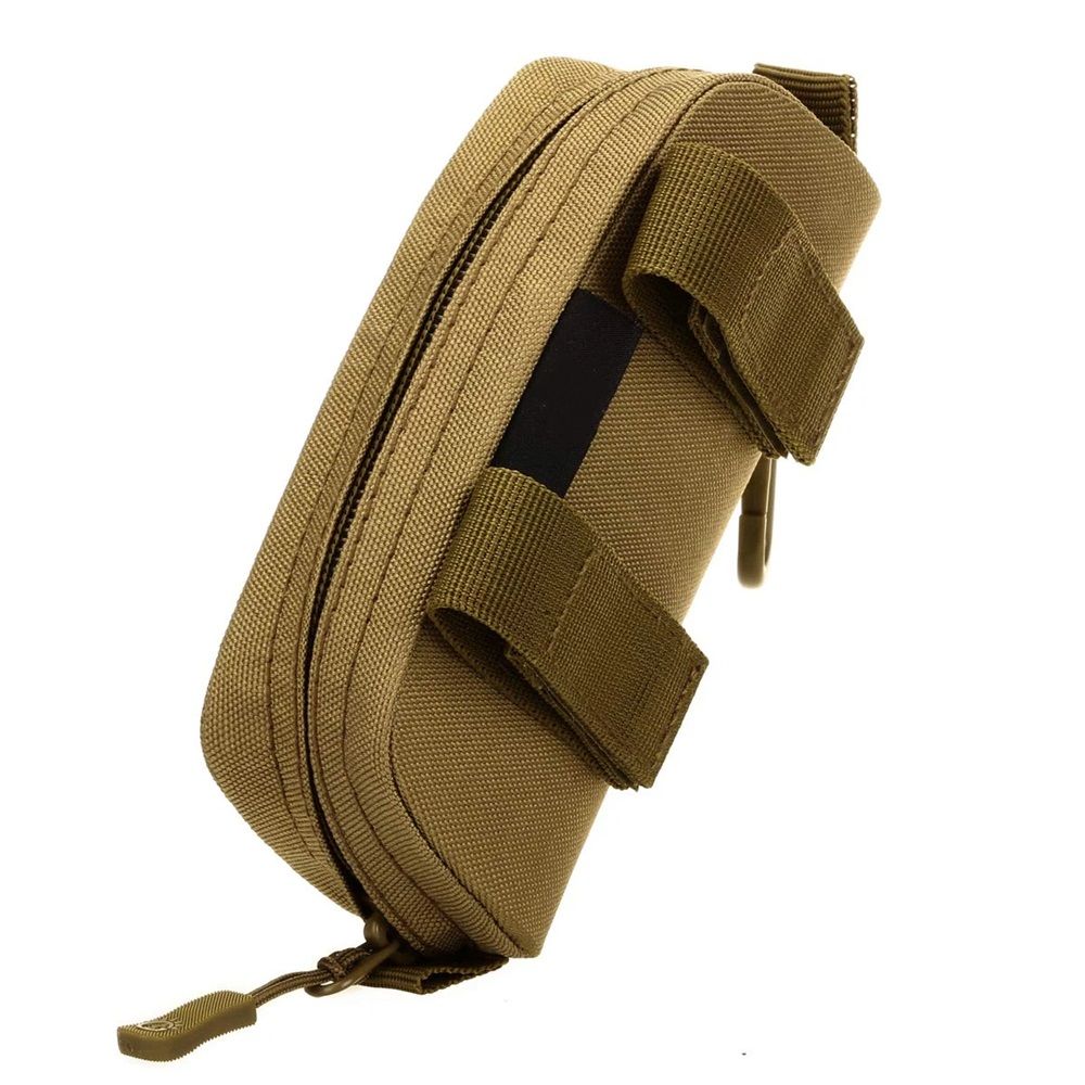 Eyeglasses Case Zipper Sunglasses Carrying Bag Nylon Men's Eyeglass Hard Box view 3