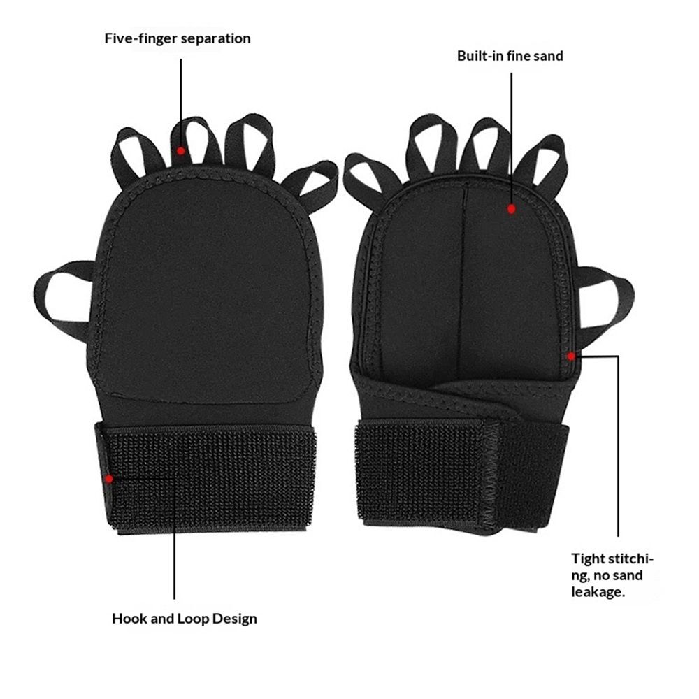 1 Pair Weighted Gloves for Tremors view 2
