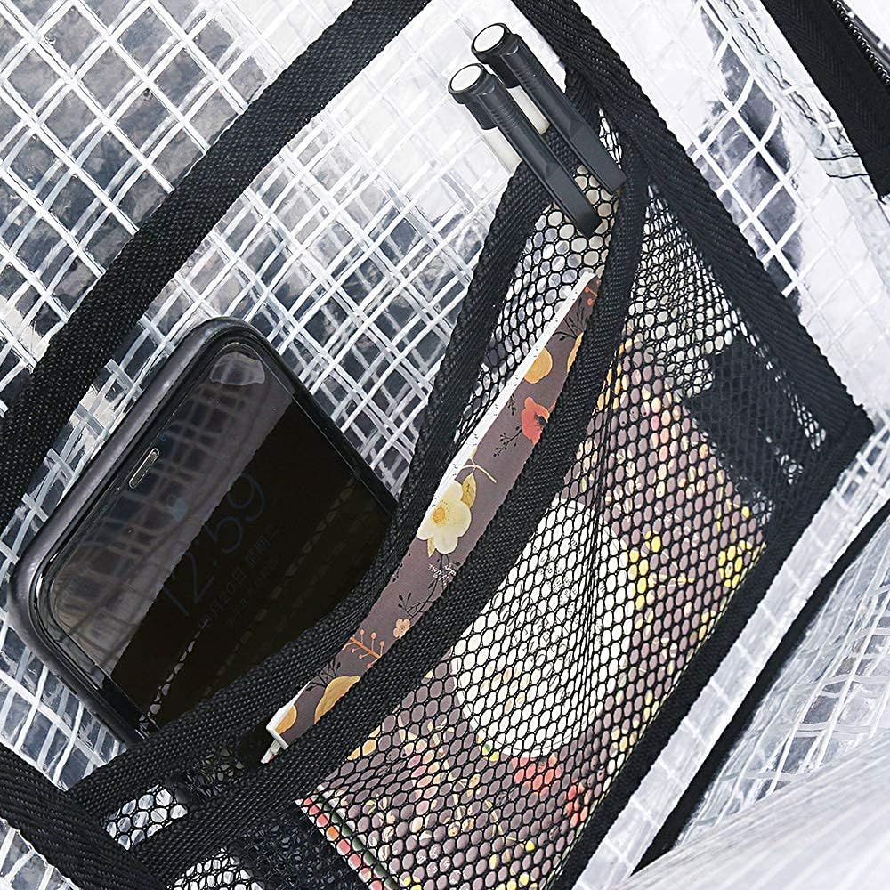 15.7 inch ESD anti-static clear pvc backpack view 4