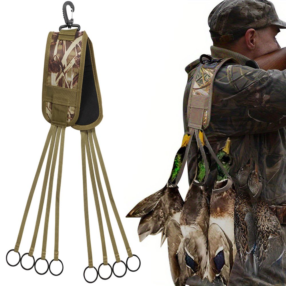 Waterfowl Non-Slip Leg Band Bird Hunting Game Strap with Leg Loop Style view 2