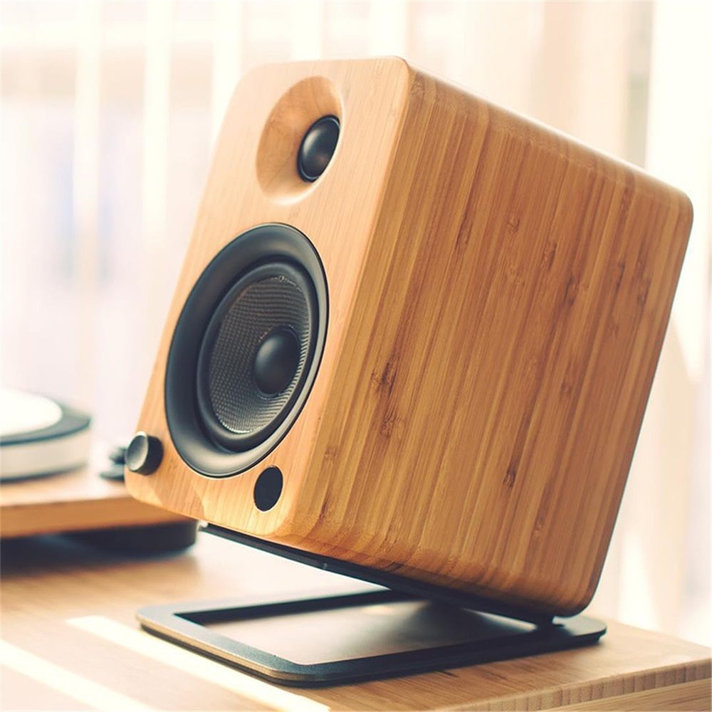 Tilted Desktop Speaker Stands for Medium Bookshelf Speakers & Mid-Studio Monitors view 5