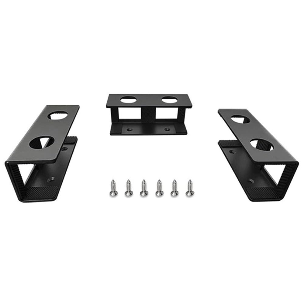 Under Desk Laptop Mount, Metal Under Desk Shelf Holder for Laptop, Mac mini