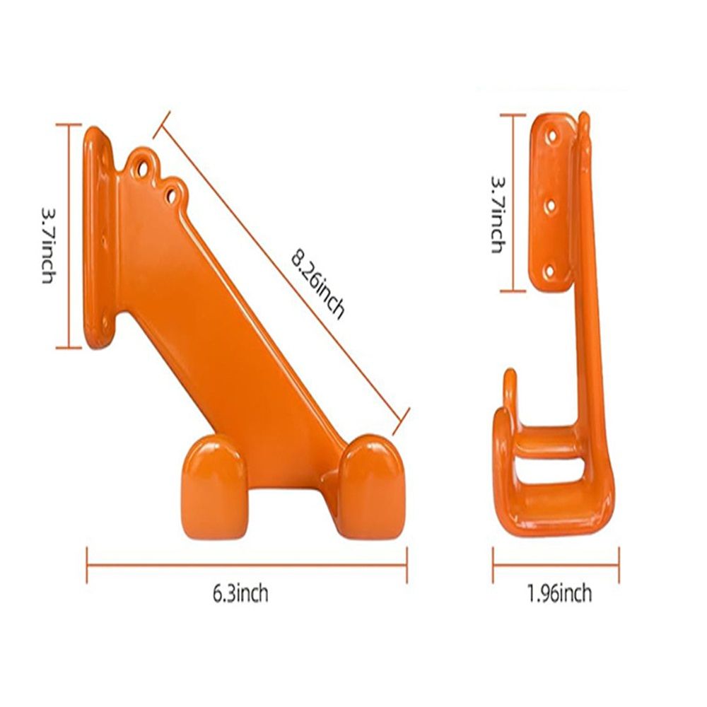 Chainsaw Hanger, 2 Pack Chainsaw Wall Mount, Heavy Duty Chainsaw Holder view 3