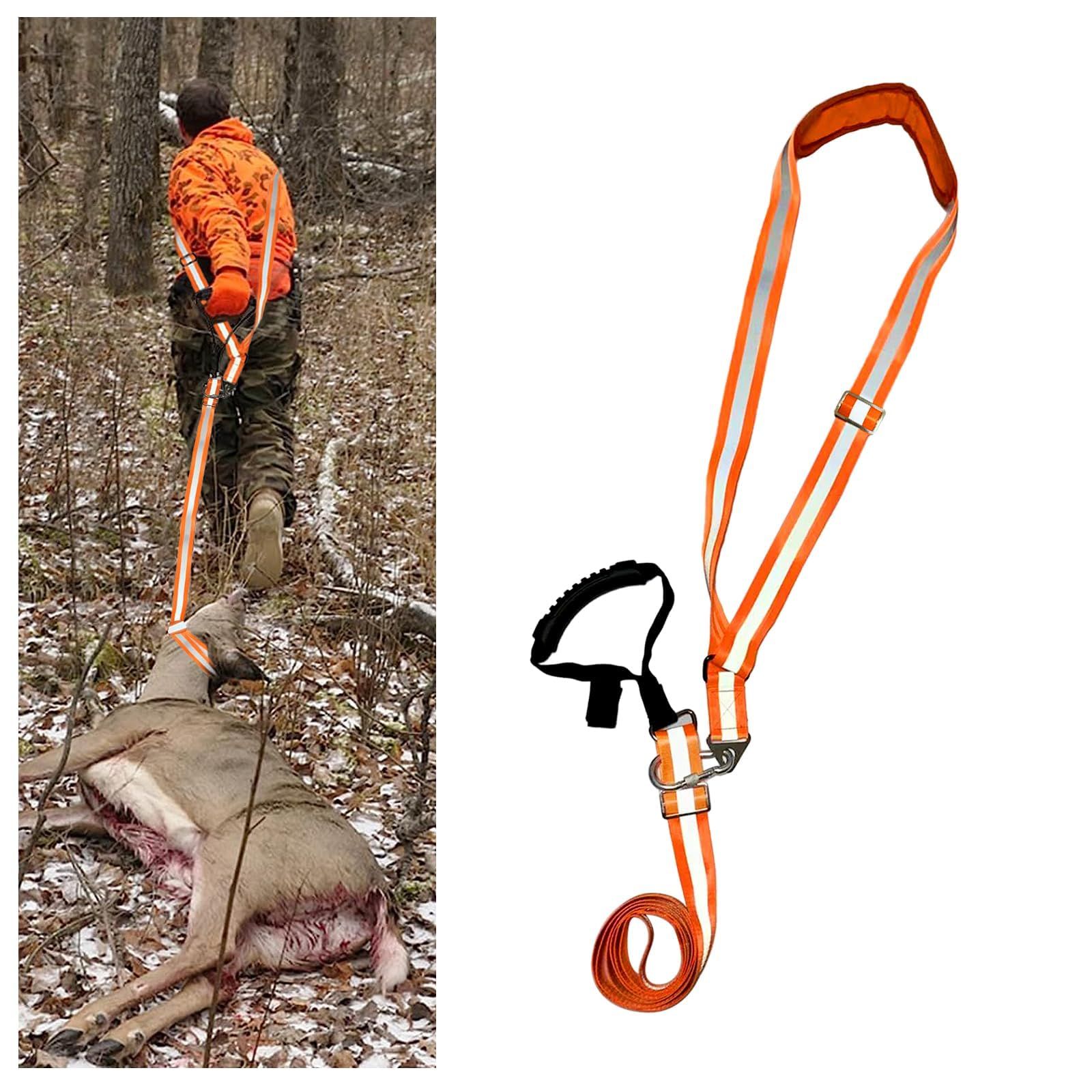 Deer Drag Strap and Harness Heavy Duty Safety Deer Dragging Rope Hunting