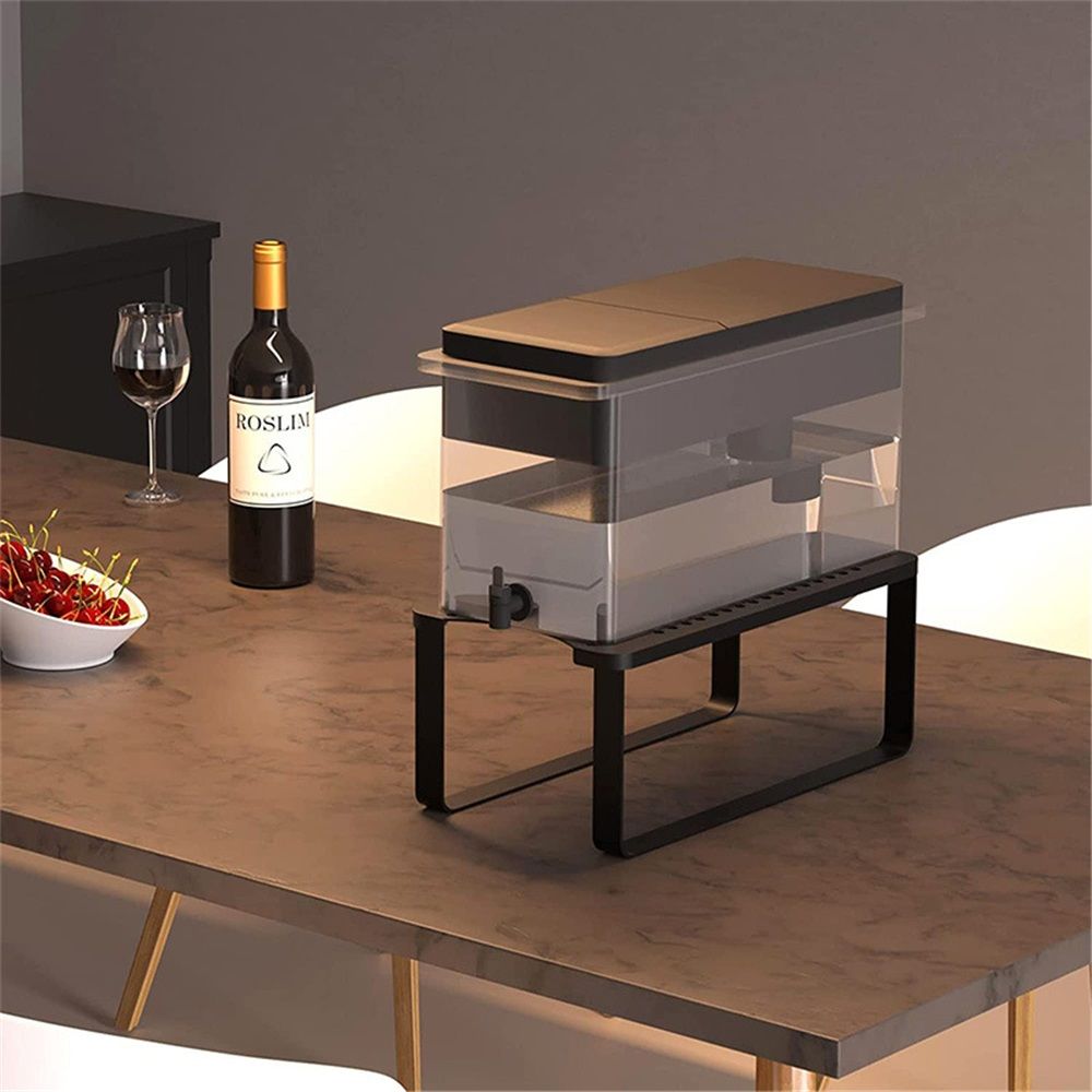 Water Filter Dispenser Stand with Drip Tray - 7.9''W x 14.9''D x 6.8''H view 5