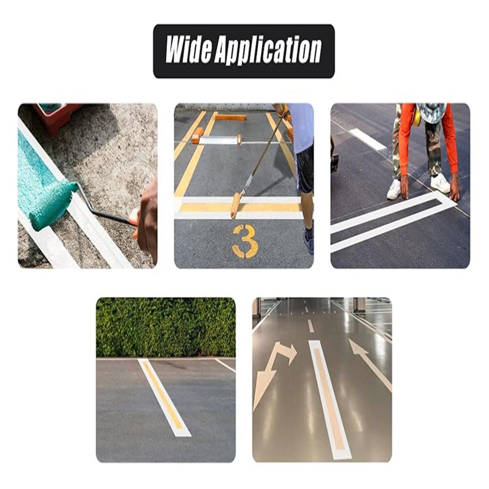 Parking Lot Line Stencil – – Lays Flat view 5