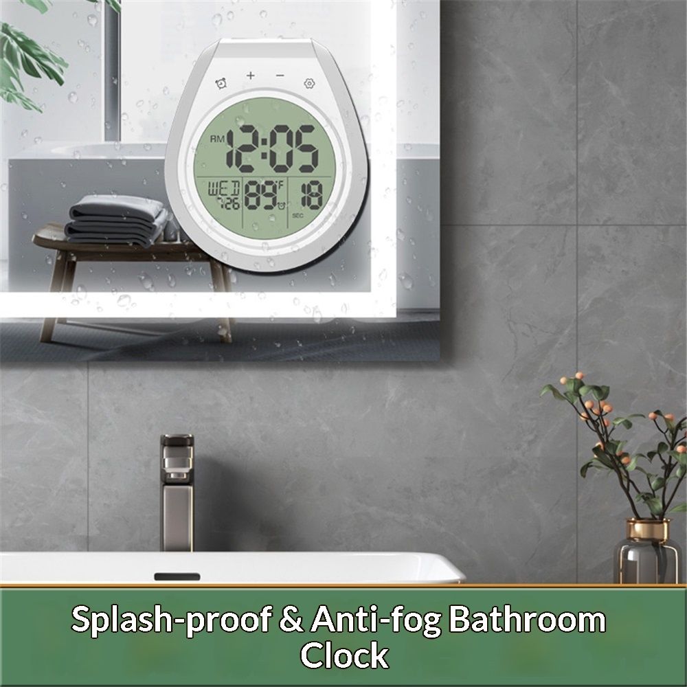 Shower Timer Clock Waterproof view 3