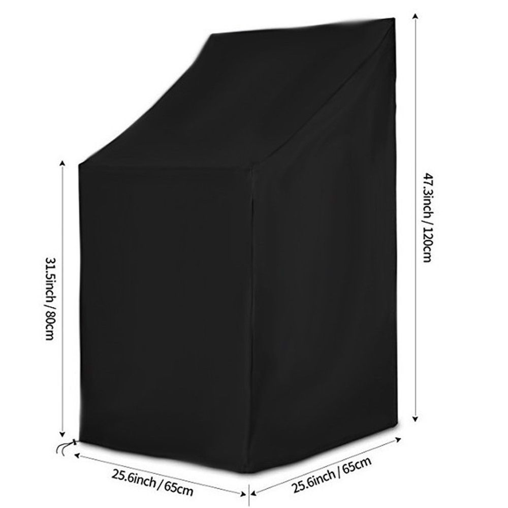 Outdoor Patio Furniture Covers Stacked Chairs view 5