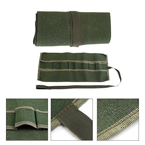 Bonsai Tools Pocket Multifunctional Carrying Roll Bag 10 Pockets Canvas view 4