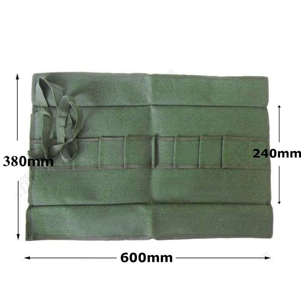 Bonsai Tools Pocket Multifunctional Carrying Roll Bag 10 Pockets Canvas view 5