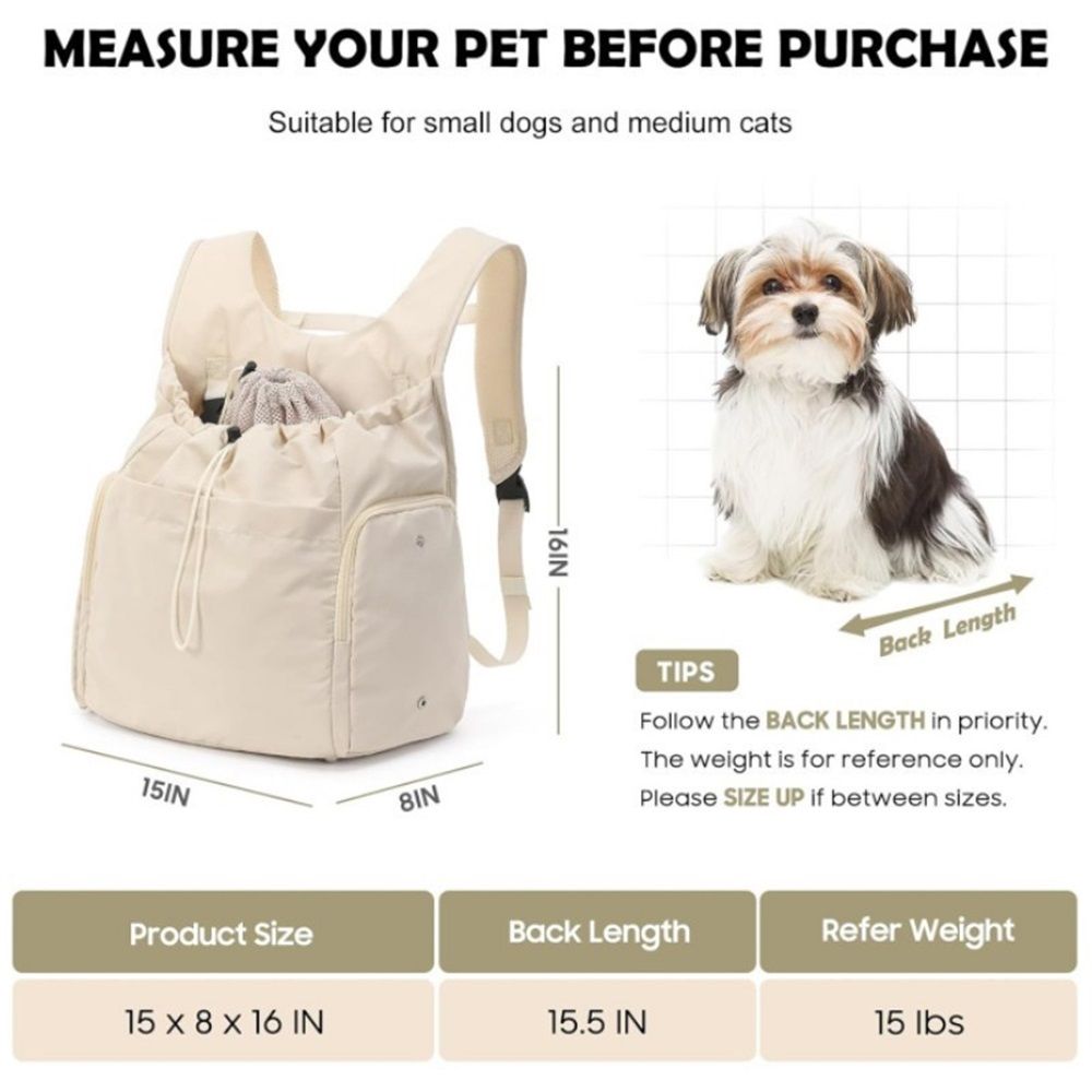 Dog Front Carrier Backpack view 2