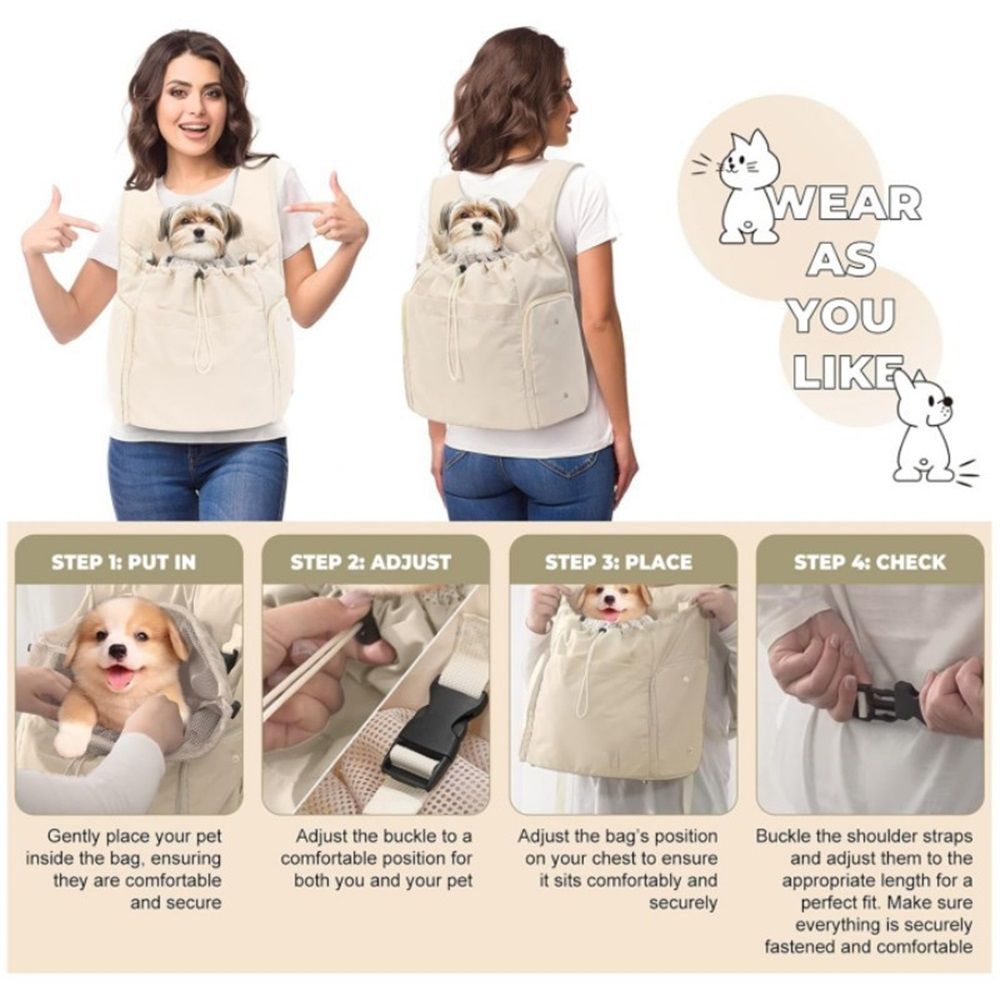 Dog Front Carrier Backpack view 5