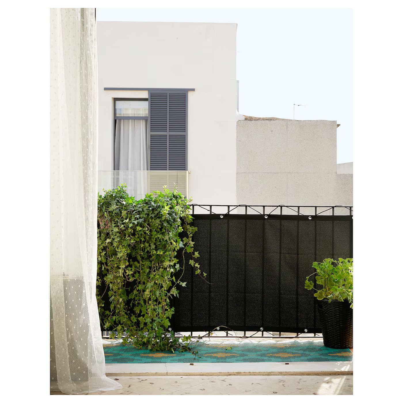 Balcony Privacy Screen Fence Cover 3'x10' view 5