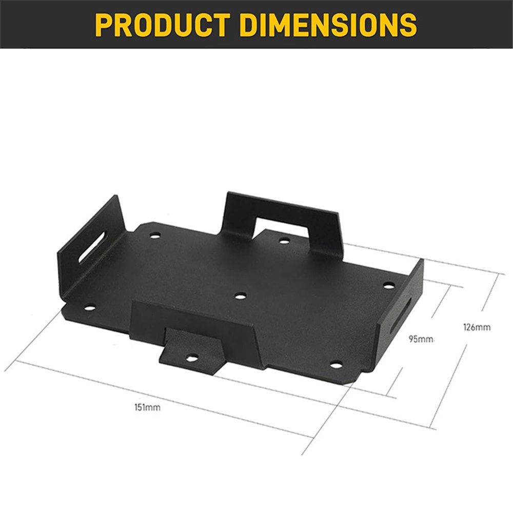 Small Battery Tray Fit 12V-6V view 3