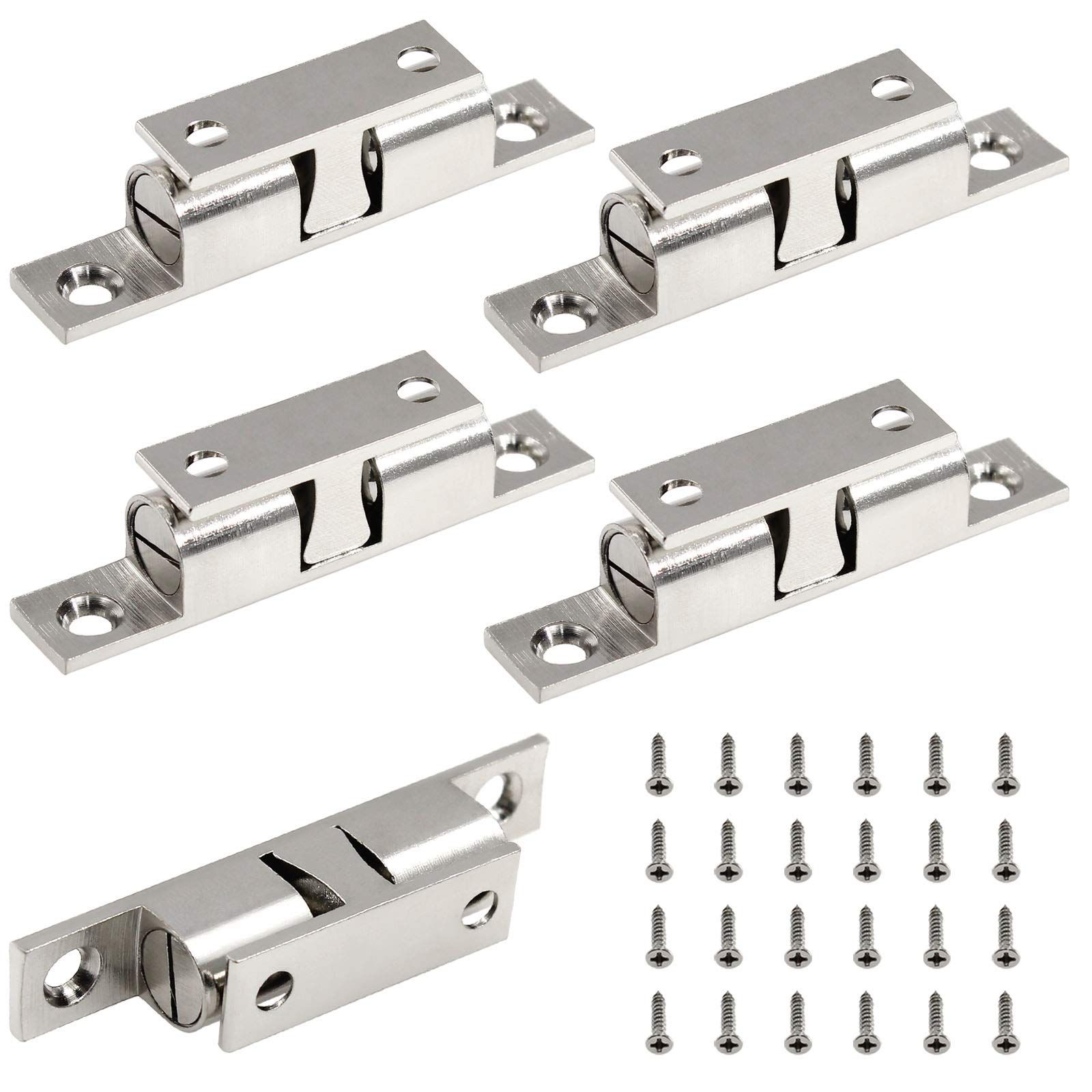 5Pcs 2.75"/ 70mm Double Ball Tension Roller Catch Latch