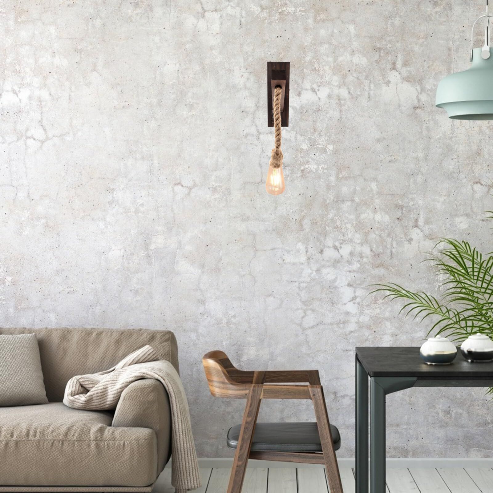 Wall Lights Decor Pendant Lights Chandeliers Iron Art Wall Lamp Rustic Wall — image 1