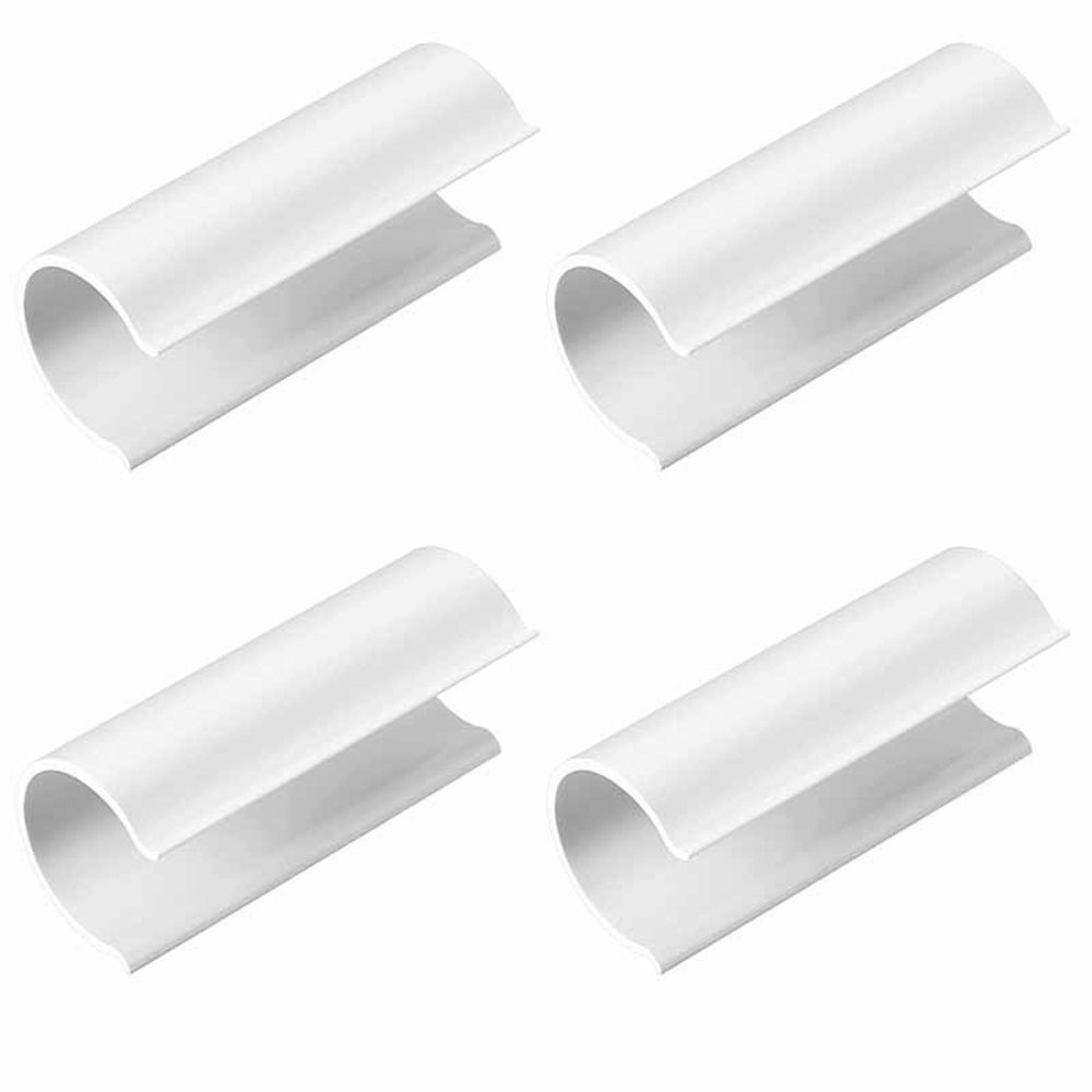 32 Pcs PVC Pipe Clips Pool Cover Clamps for Above Ground Pool Greenhouses view 4