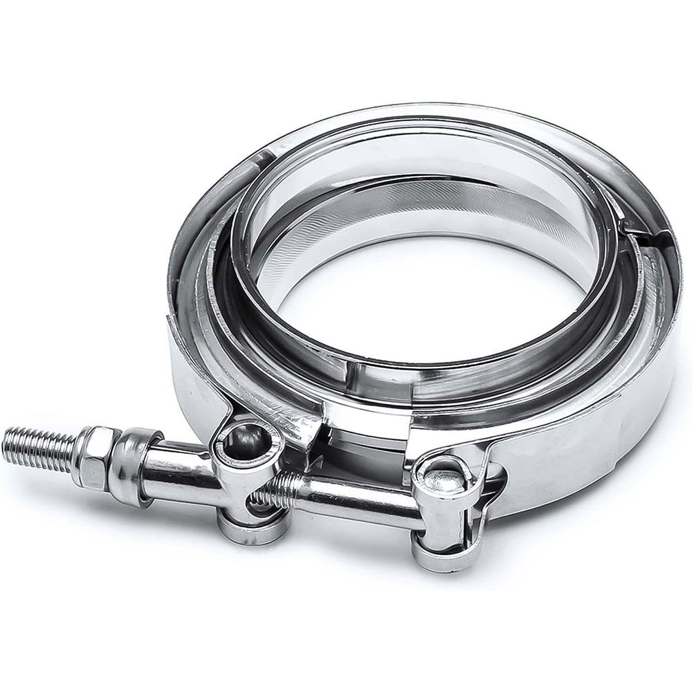3.0 Inch V Band Clamp for Flange Kit Stainless Steel (with flanges) 304 view 4