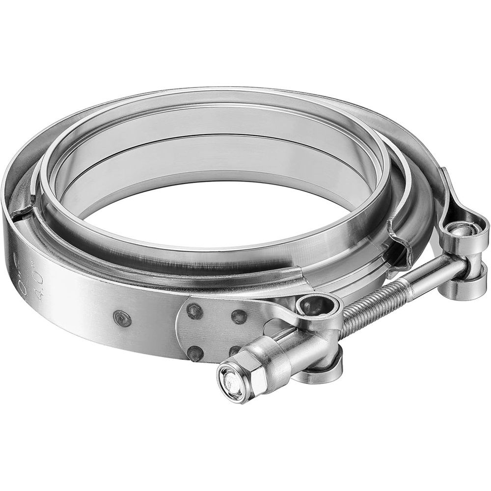 3.0 Inch V Band Clamp for Flange Kit Stainless Steel (with flanges) 304 view 5