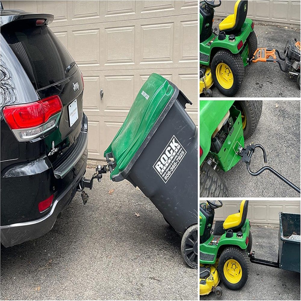 Premium Combo Hitch, Haul Pin Hitch, Handled Lawn, and Garden Equipment, or view 5