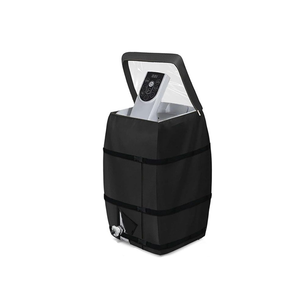 Hot Tub Spa Heater Pump Cover with Transparent PVC Top Window and Zipper Opening