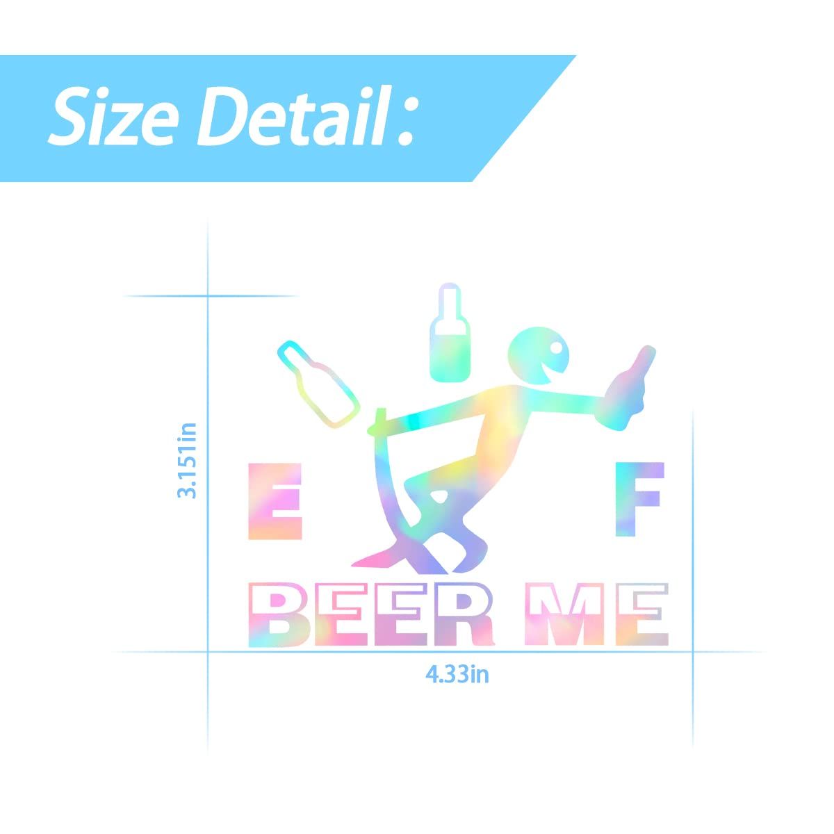 Funny Car Stickers, High Gas Consumption Decal, Fuel Gage Empty Sticker for view 2