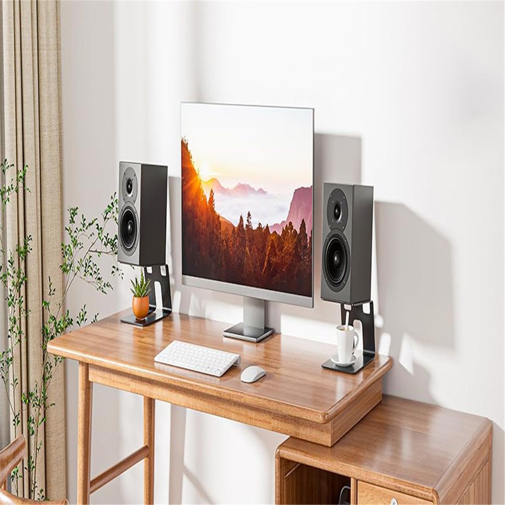 Desktop Speaker Stands with Vibration Absorption Pads view 5