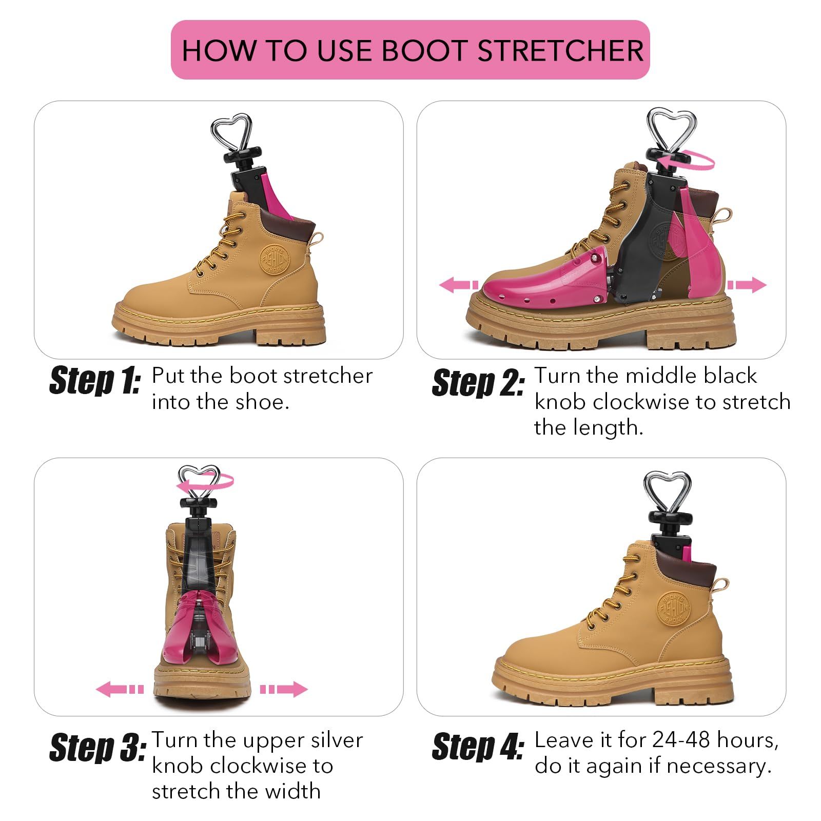 Shoe Boot Stretchers for Cowboy Boots view 2