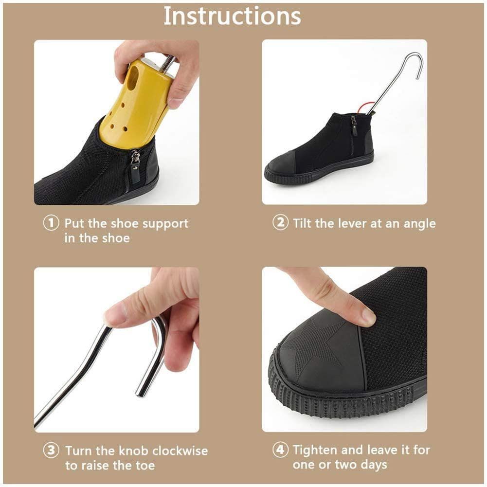 1 Pcs Suitable for Left and Right Feet -Unisex Stretching Work Boots Height view 4