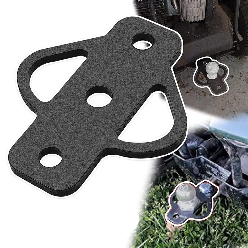 3-Way Hitch Adapter with 3/4″ Hardware Included - Golf Carts Garden Tractors view 3