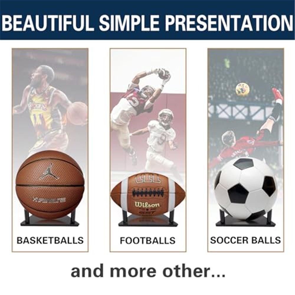 Ball Display Stand with Anti-Slip Mat view 4