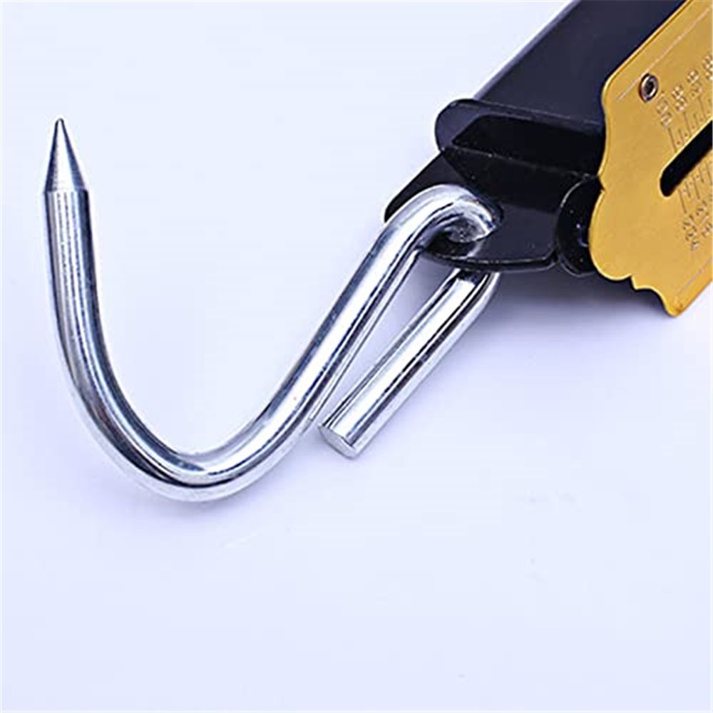 Pocket Spring Balance | max. 50 kg Fishing Scale with Hook Portable Mechanical view 3