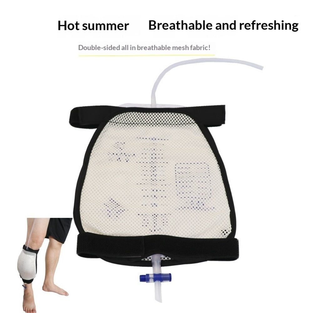 Leg Bag Mesh Holder with Pocket for Urine Collection Bags Nephrostomy Foley view 4