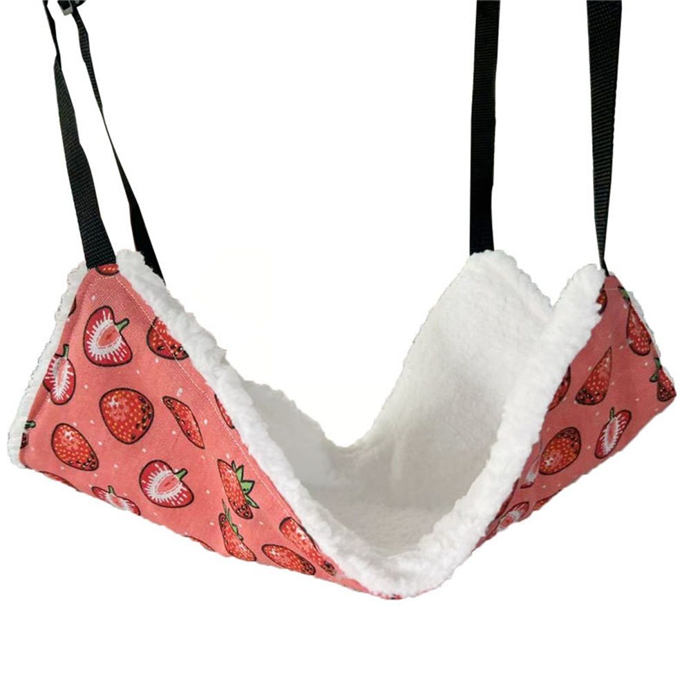 Cat Hammock Bed for Cage - 22x18 inch Adjustable Hanging Cat Bed Reversible