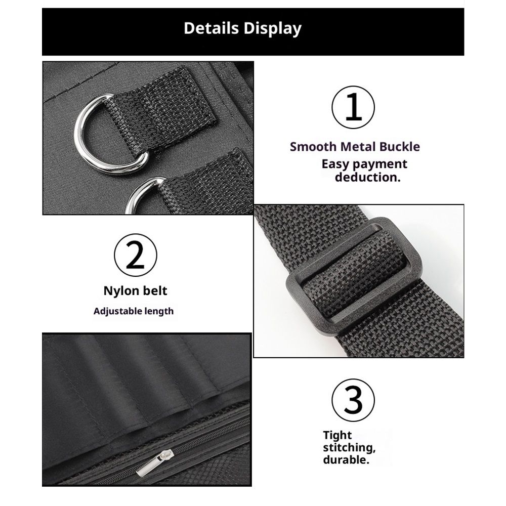 Professional Makeup Apron - Makeup Artist Brush belt view 5