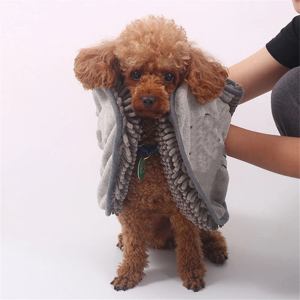 Microfiber Dog Bath Towel – Super Absorbent Dog Towels for Drying Dogs Large & view 3
