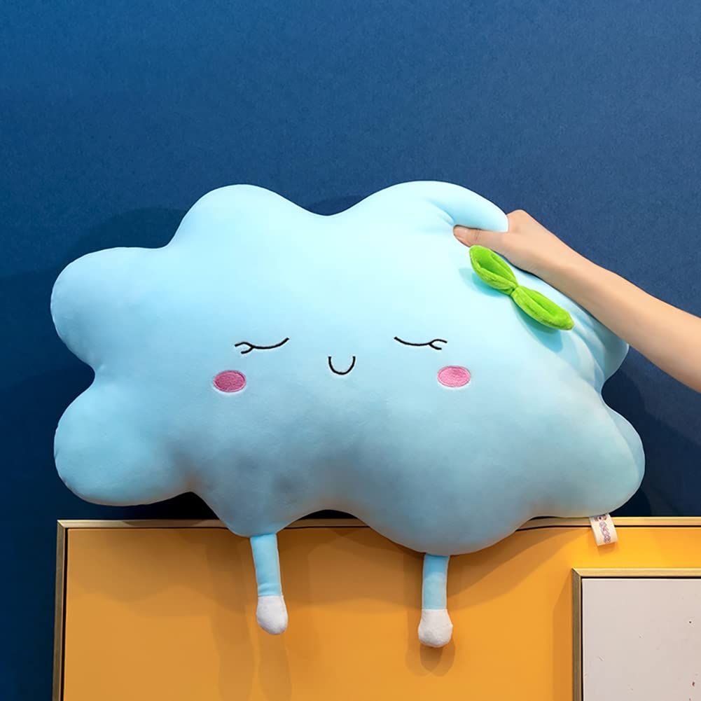 Cuddly Plush Sun Pillow, Cloud Decorative Pillow for Bedroom, Playroom view 4