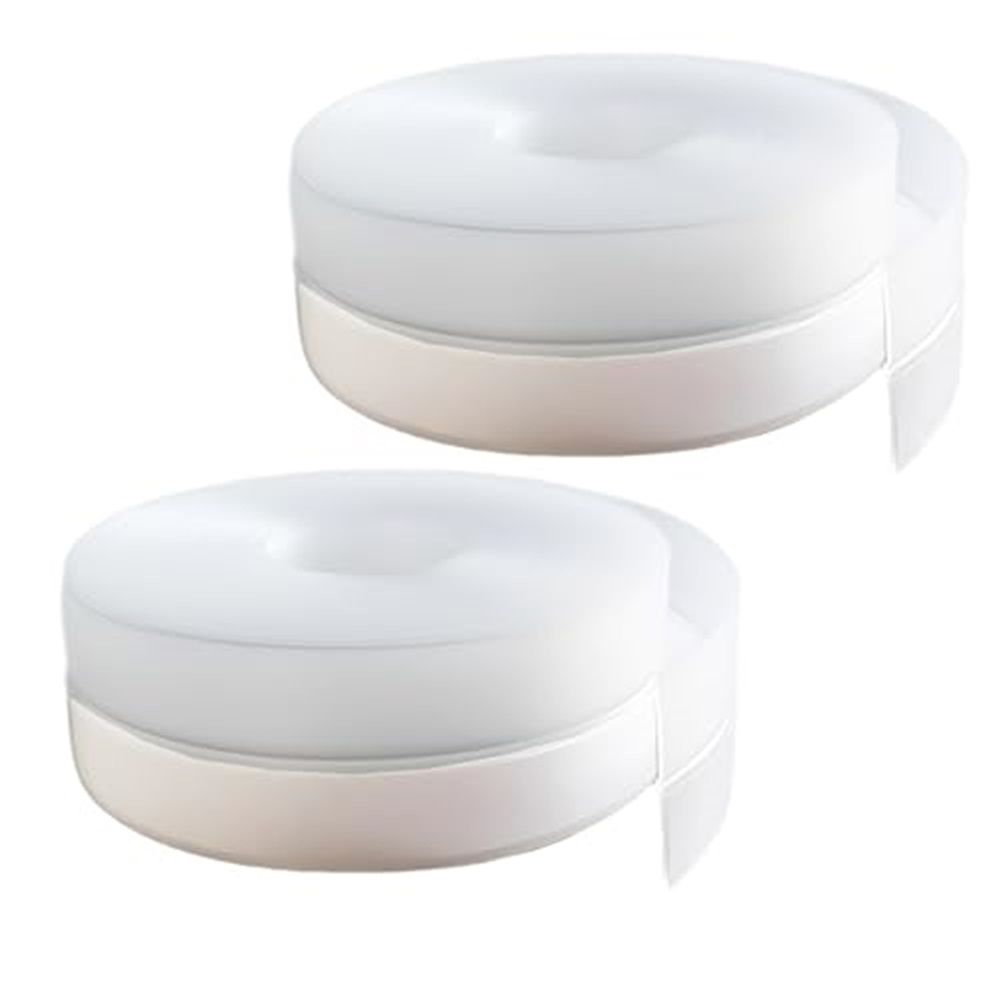 2 pack Silicone Seal Weather Stripping Tape 16.5 Feet Strip Bottom Draft