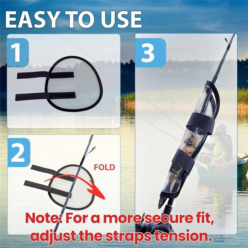 Fishing Lure Covers (6-pack) - Ultra-Durable Lure Wraps view 4