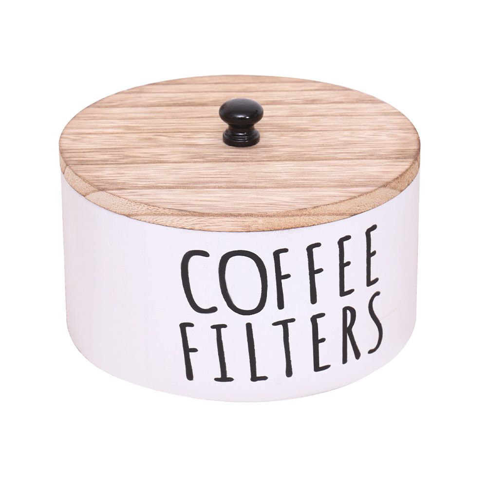 Coffee Filter Holder, Large Capacity Coffee Filter Storage Container with