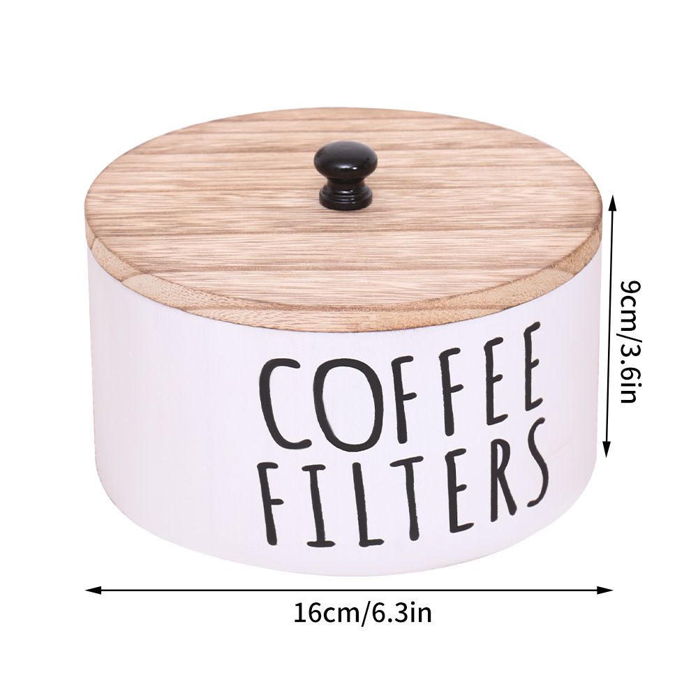 Coffee Filter Holder, Large Capacity Coffee Filter Storage Container with view 3