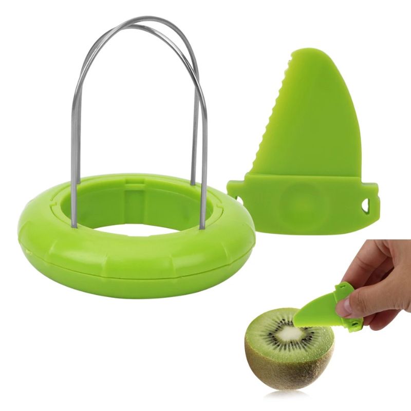 Stainless Steel Fruit Peeler with 4 Blades — image 1