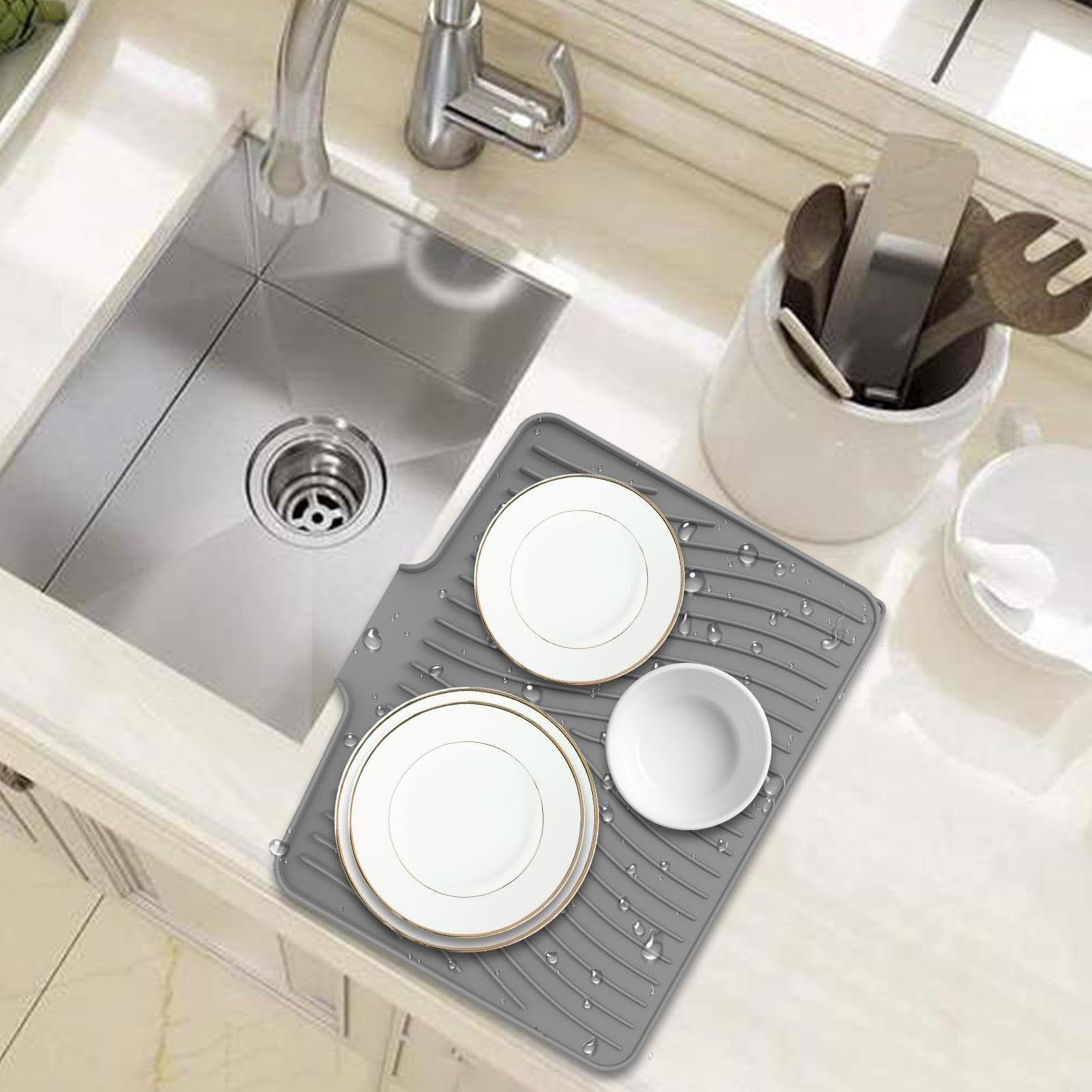 Dish Drying Mats for Kitchen Counter view 3