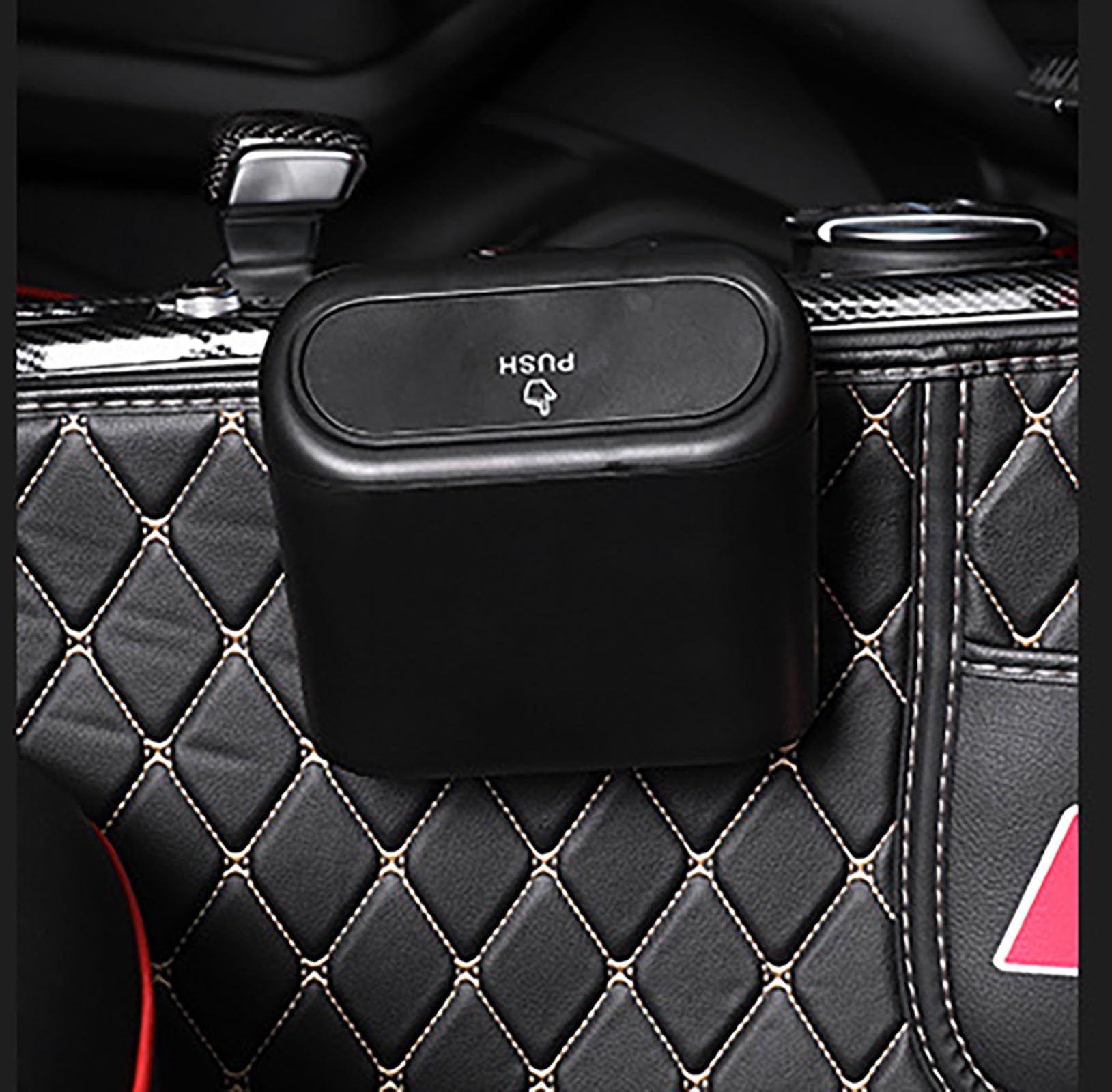 1 Pack Automotive Door Trash Can Conveniently Dispose of Car Waste and Keep view 4