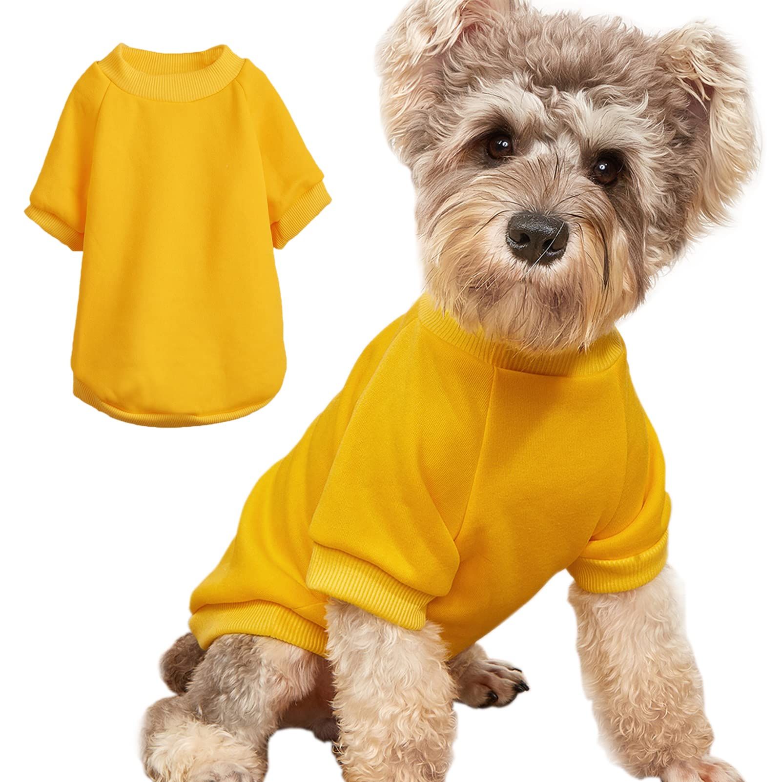 Puppy Sweater for Small Dogs Clothes Warm Winter Cat Clothe Pet Sweatshirt