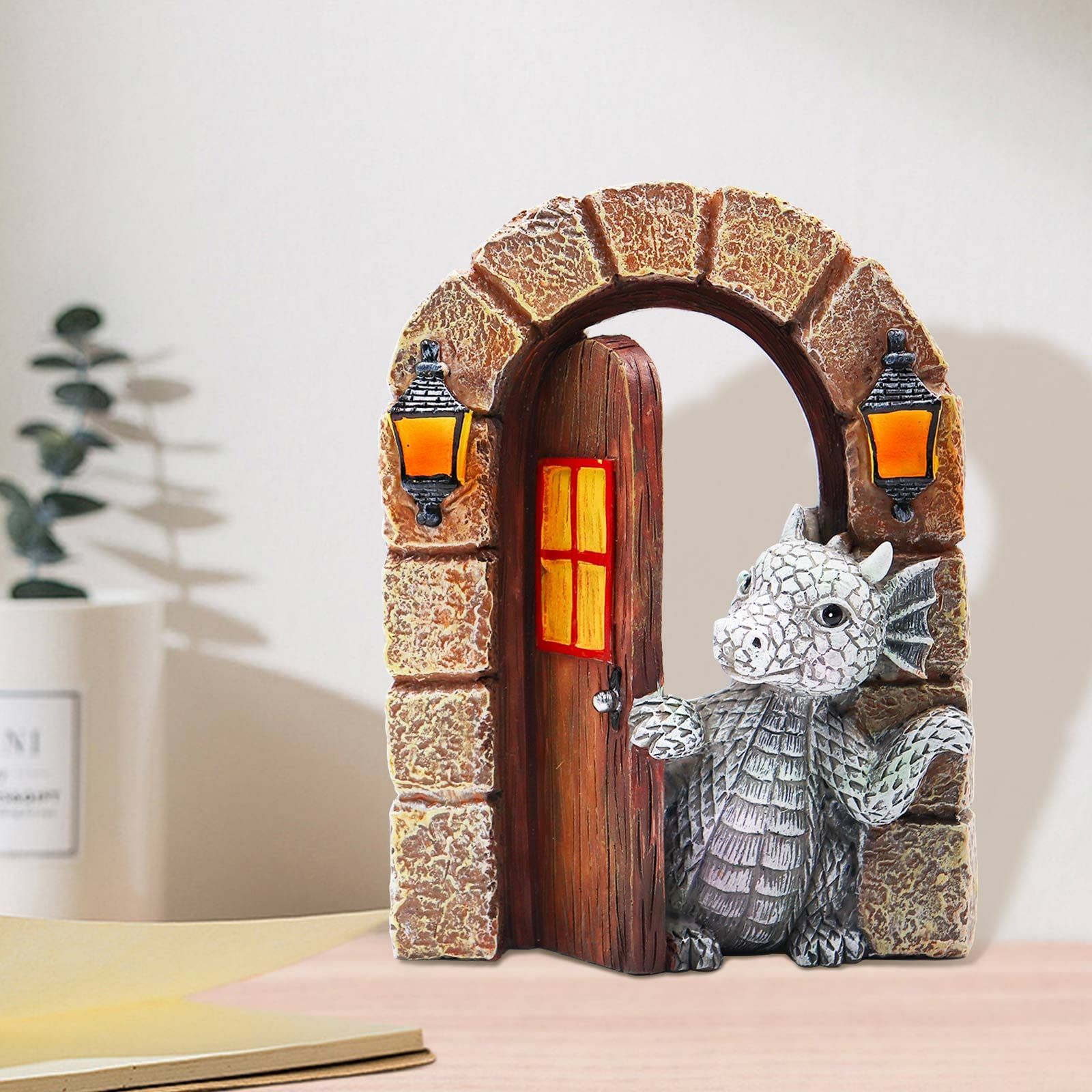 3D Dragon Wall Art Decor Hanging Dinosaurs Sculpture Wall Mounted Room Decor