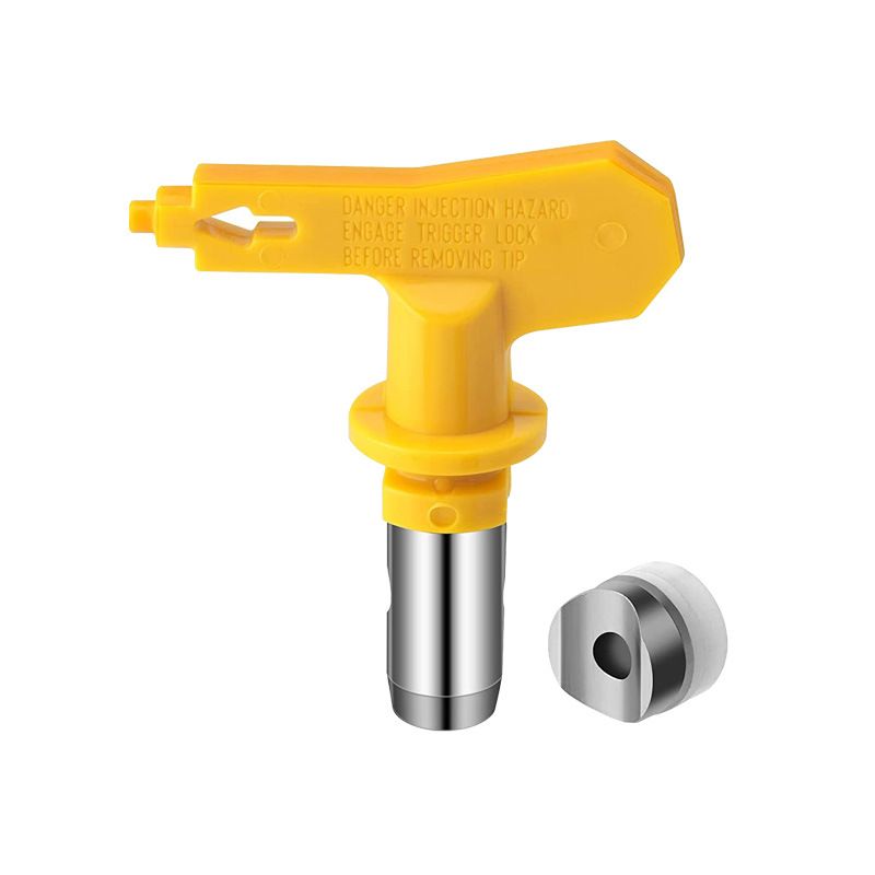 Reversible Tungsten Steel Airless Paint Spray Gun Tip Nozzle Accessories Home