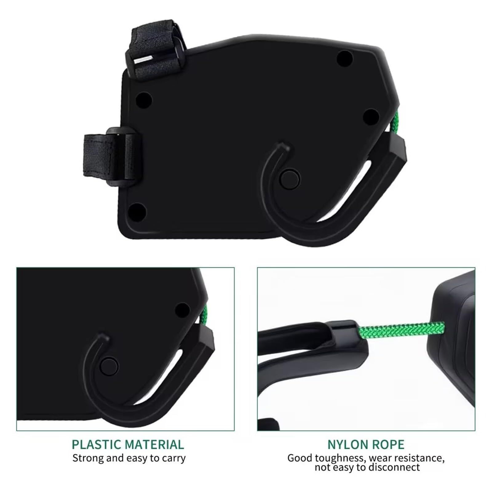 Bike Tow Rope,Bike Trailer Strap,Retractable Bicycle Traction Rope, Bike view 2